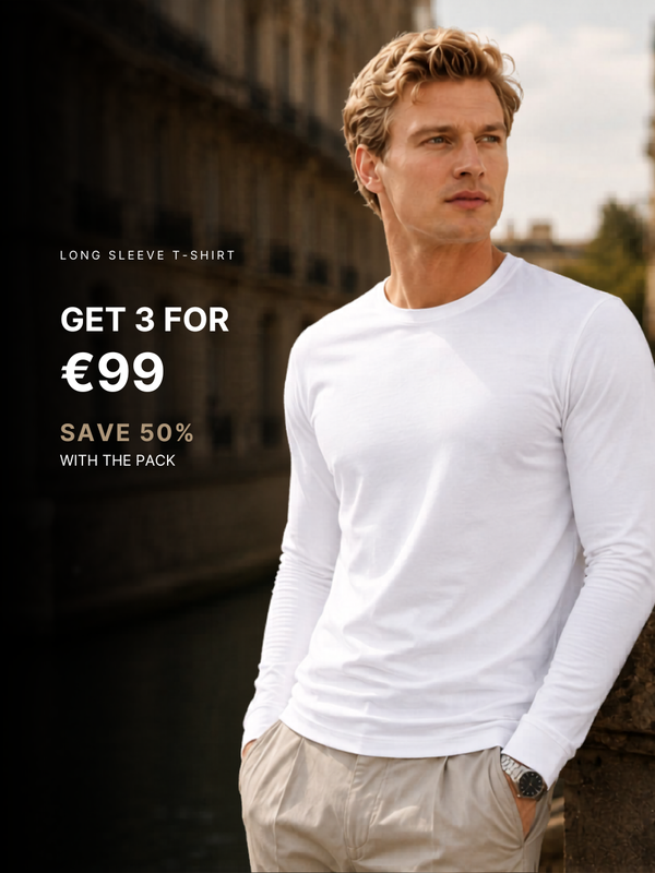 LONG SLEEVE COTTON T-SHIRT