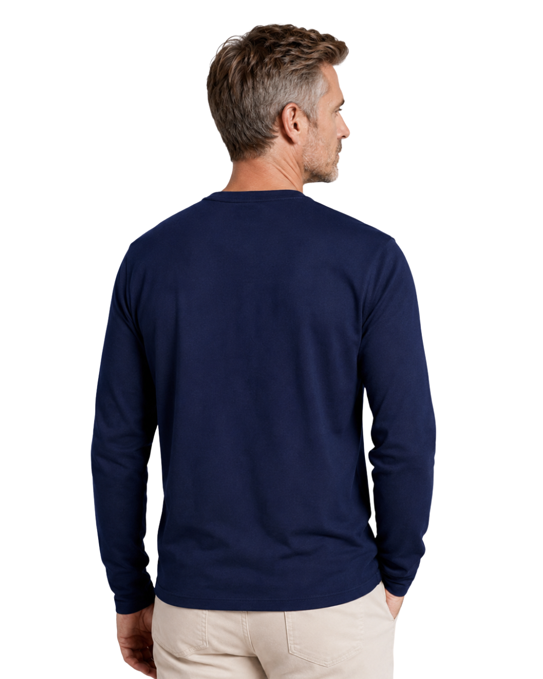 LONG SLEEVE COTTON T-SHIRT