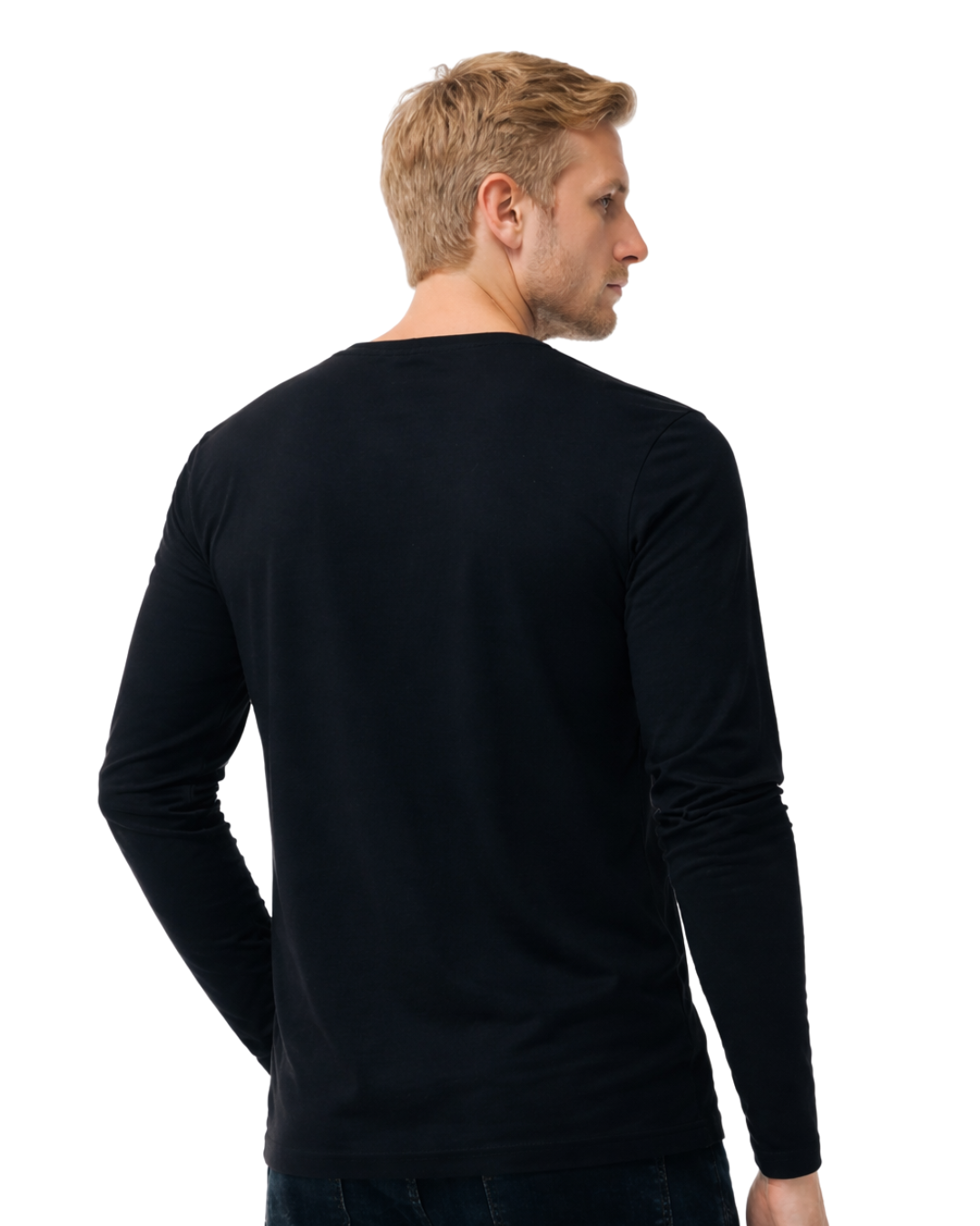 LONG SLEEVE COTTON T-SHIRT