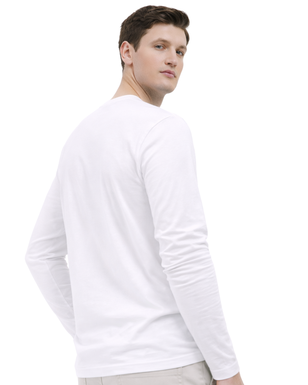 LONG SLEEVE COTTON T-SHIRT