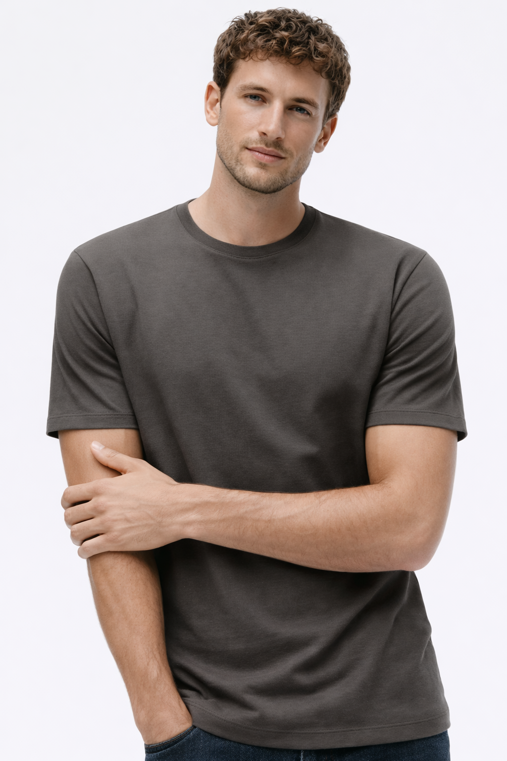 SHORT SLEEVE COTTON T-SHIRT