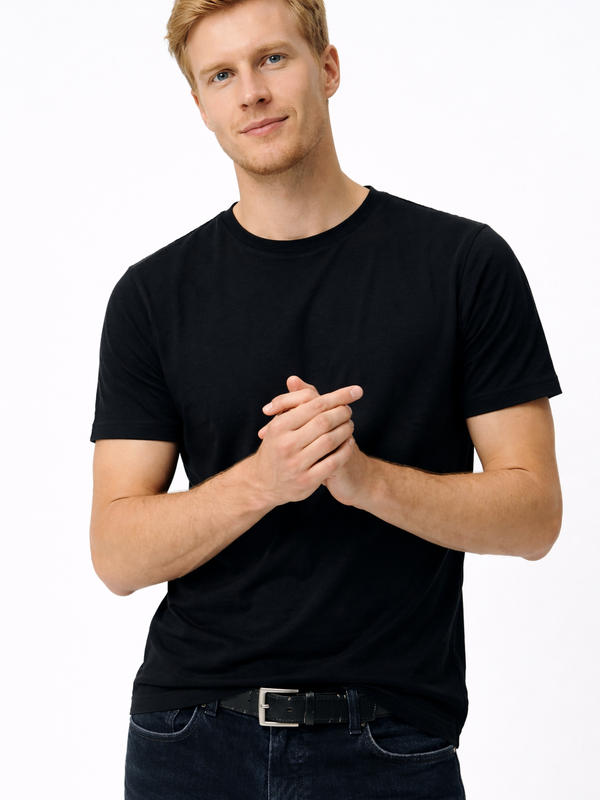 SHORT SLEEVE COTTON T-SHIRT